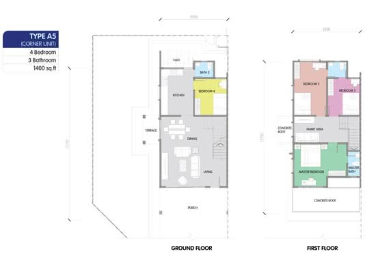 Residensi Sungai Raia - Floor Plan - iProperty.com.my