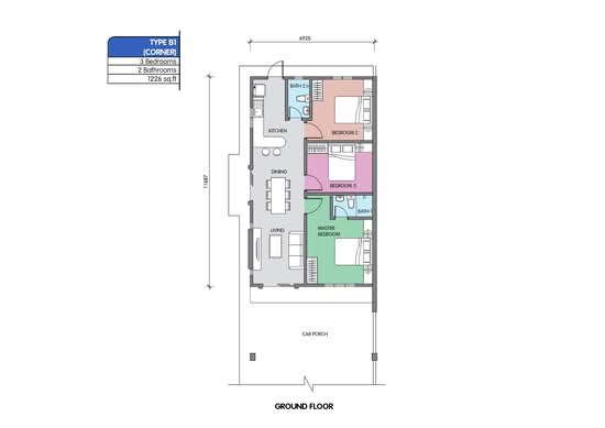 Residensi Junjong - Floor Plan - iProperty.com.my