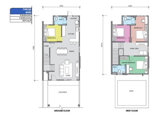 Residensi Junjong - Floor Plan - iProperty.com.my