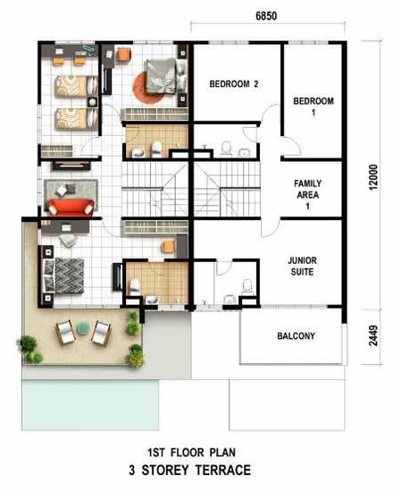 La Ferringhi - Floor Plan - iProperty.com.my