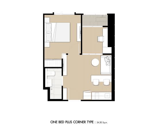 Denim Jatujak - Floor Plan