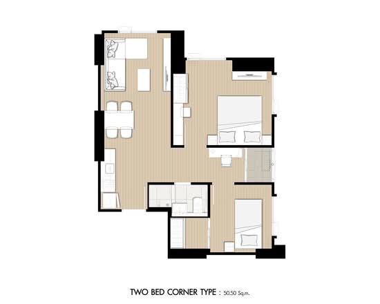 Denim Jatujak - Floor Plan