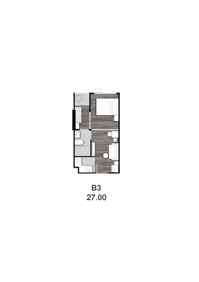 The Origin Sukhumvit 105 - Floor Plan