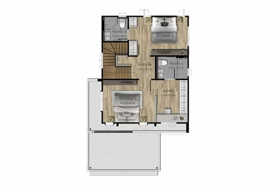Burasiri Wongwaen-On Nut - Floor Plan