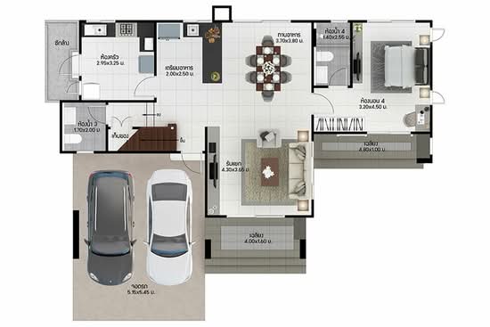Burasiri Wongwaen-On Nut - Floor Plan