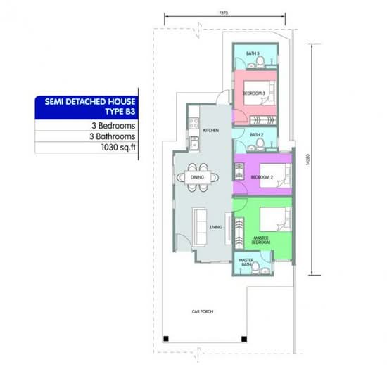 Residensi Padang Meha - Floor Plan - iProperty.com.my