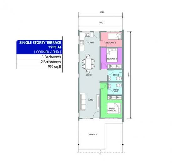 Residensi Padang Meha - Floor Plan - iProperty.com.my