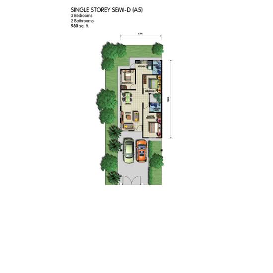 Residensi Sungai Petani 1 - Floor Plan - iProperty.com.my
