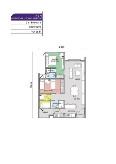 Residensi Sandakan City Centre - Floor Plan - iProperty.com.my
