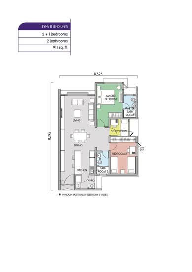 Residensi Sandakan City Centre - Floor Plan - iProperty.com.my