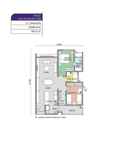 Residensi Sandakan City Centre - Floor Plan - iProperty.com.my