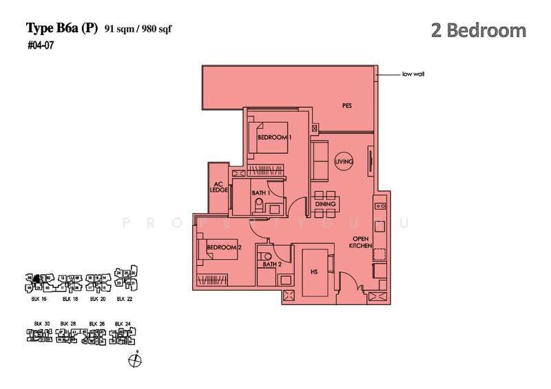 Bedok Residences, 16 Bedok North Drive, Bedok / Upper East Coast, 2 Bedrooms, 979 sqft, Condominium For Rent, by Amelia Koh, 21471168 - 2D - PropertyGuru.com.sg