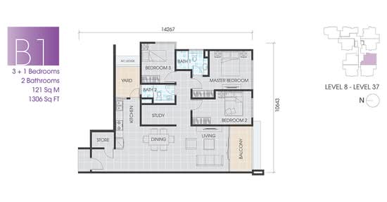 The Pinnacles - Floor Plan - iProperty.com.my