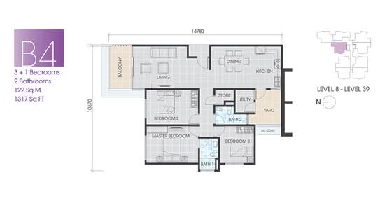 The Pinnacles - Floor Plan - iProperty.com.my