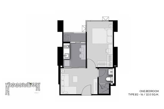 Life Sathorn Sierra - Floor Plan