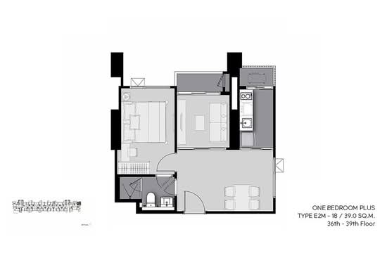 Life Sathorn Sierra - Floor Plan