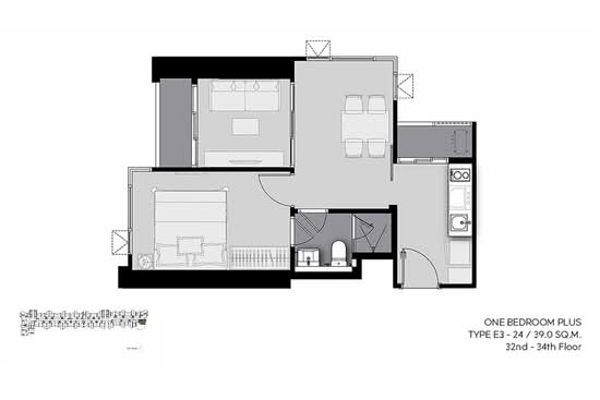 Life Sathorn Sierra - Floor Plan