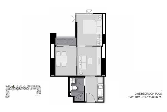 Life Sathorn Sierra - Floor Plan