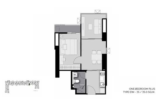 Life Sathorn Sierra - Floor Plan