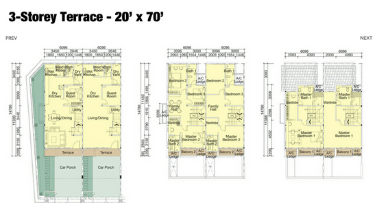 Sunway Merica - Floor Plan - iProperty.com.my