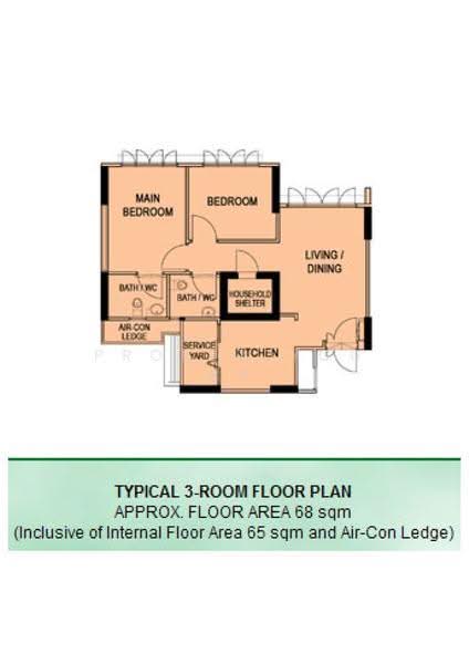 342B Yishun Ring Road, 342B Yishun Ring Road, Sembawang / Yishun, 2 Bedrooms, 731 sqft, HDB Flat For Sale, by Bakhit Alias, 500274934 - 2D - PropertyGuru.com.sg
