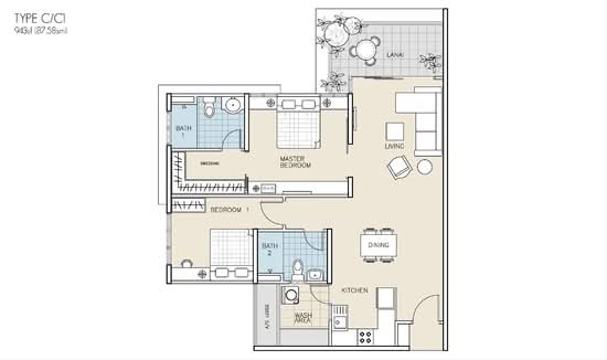 Maxim Citylights - Floor Plan - iProperty.com.my
