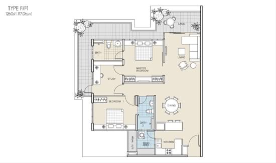 Maxim Citylights - Floor Plan - iProperty.com.my