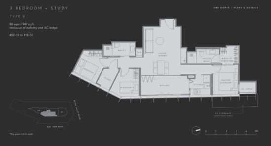 The Iveria - Floor Plan