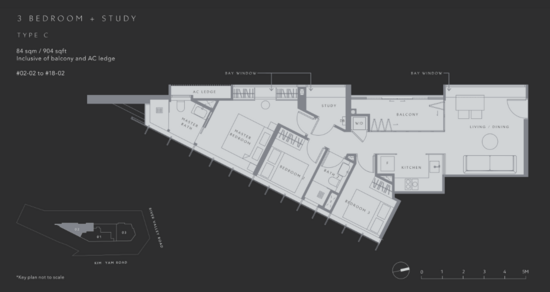 The Iveria - Floor Plan