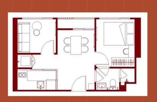 The Privacy S101 - Floor Plan