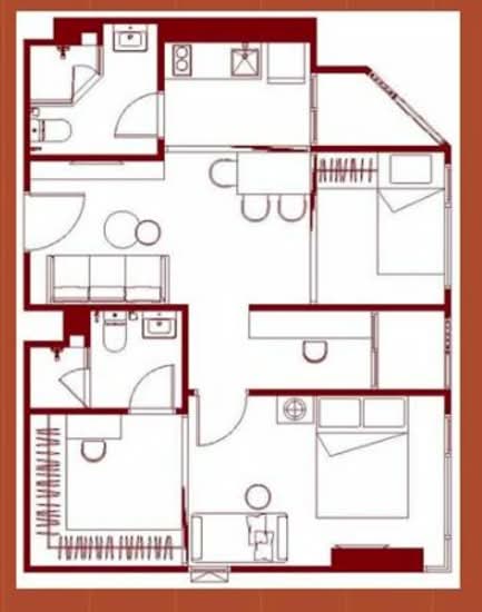 The Privacy S101 - Floor Plan