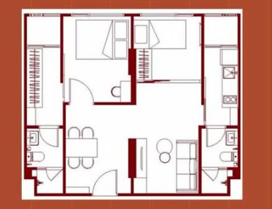 The Privacy S101 - Floor Plan