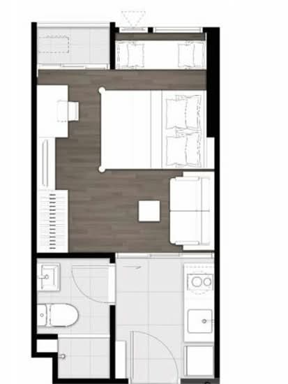 The Origin Ramintra 83 Station : ดิ ออริจิ้น รามอินทรา 83 สเตชั่น - Floor Plan