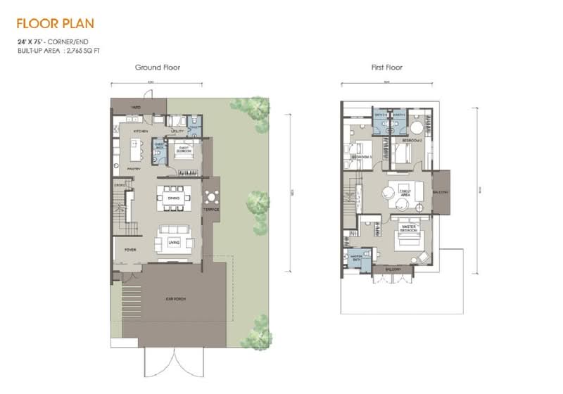 Rumah Teres 2-Tingkat untuk Disewa di Bandar Saujana Putra (Tanjong Duabelas) - Leon Chu - PropertyGuru.com.my