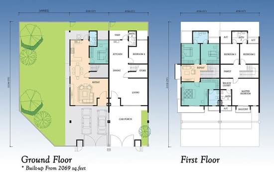 Azalea Homes - Floor Plan - iProperty.com.my