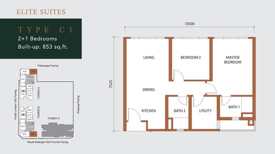 Agile Embassy Garden - Floor Plan - iProperty.com.my