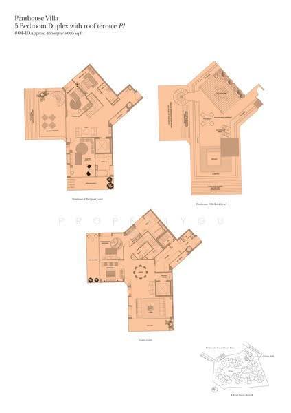 Belle Vue Residences, 15 Oxley Walk, Orchard / River Valley, 5 Bedrooms, 5,005 sqft, Condominium For Sale, by Aric Lim, 60167400 - 2D - PropertyGuru.com.sg
