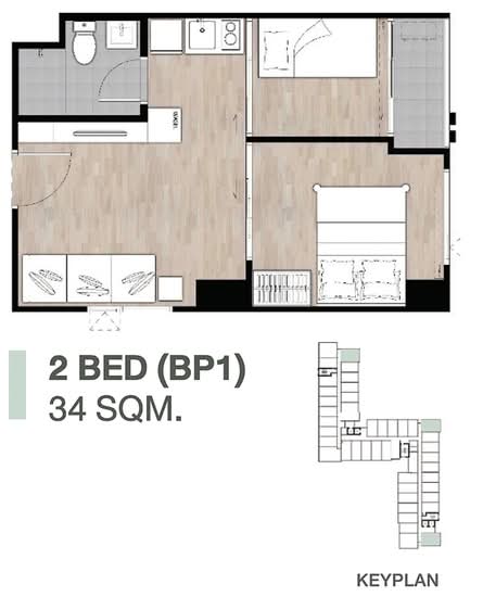 The Origin Phahon-Saphanmai - Floor Plan