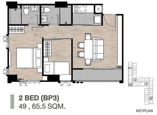 The Origin Phahon-Saphanmai - Floor Plan