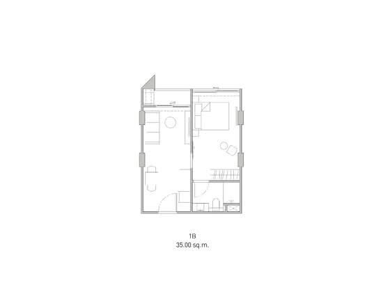 Holme Ekkamai 22 : โฮล์ม เอกมัย 22 - Floor Plan