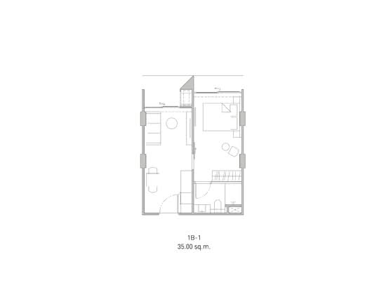 Holme Ekkamai 22 : โฮล์ม เอกมัย 22 - Floor Plan