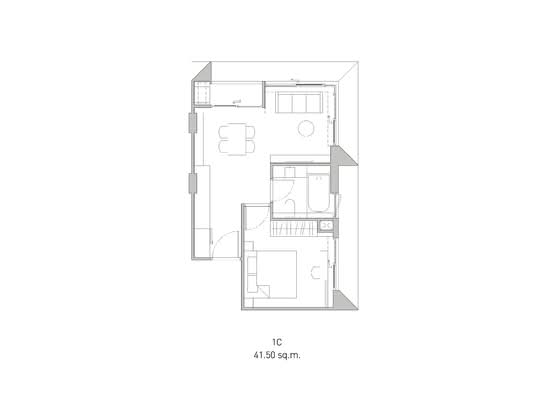 Holme Ekkamai 22 : โฮล์ม เอกมัย 22 - Floor Plan