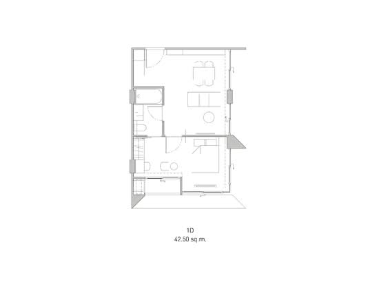 Holme Ekkamai 22 : โฮล์ม เอกมัย 22 - Floor Plan