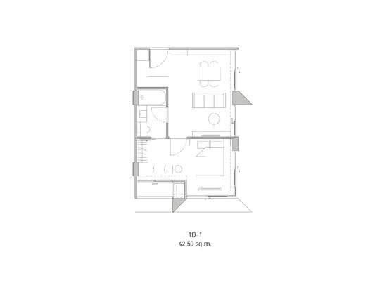 Holme Ekkamai 22 : โฮล์ม เอกมัย 22 - Floor Plan
