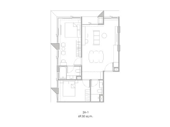 Holme Ekkamai 22 : โฮล์ม เอกมัย 22 - Floor Plan