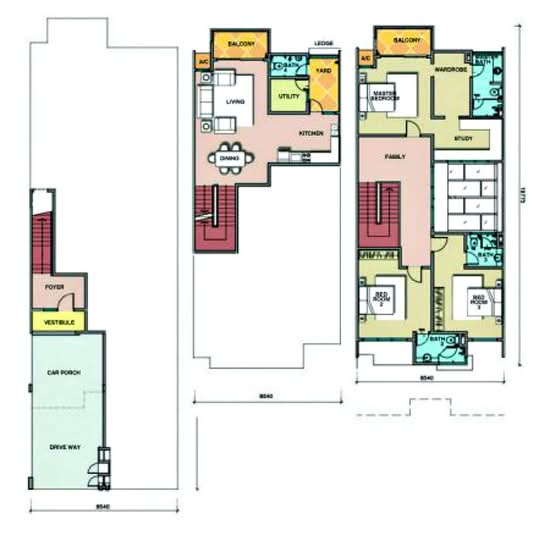 Aqua Villa - Floor Plan - iProperty.com.my