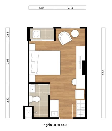 Lumpini Ville Chaengwattana 10 : ลุมพินี วิลล์ แจ้งวัฒนะ 10 - Floor Plan