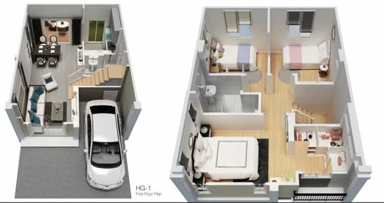 The Connect Wongwaen-Rama9 : เดอะ คอนเนค วงแหวน-พระราม 9 - Floor Plan
