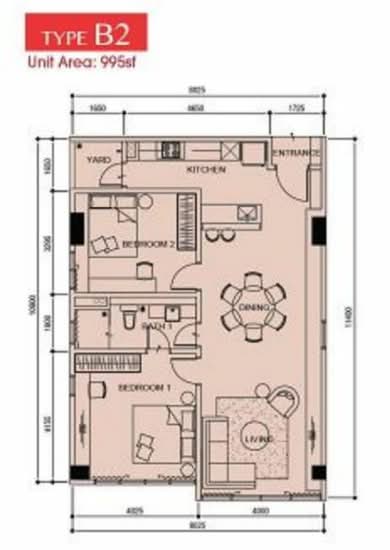 Sutera Avenue - Floor Plan - iProperty.com.my