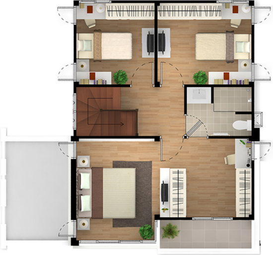 Atoll Java Bay : เอโทล จาวา เบย์ - Floor Plan